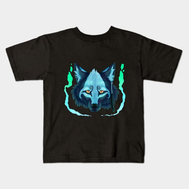 Guardian of the night Kids T-Shirt by FreeBirdArt